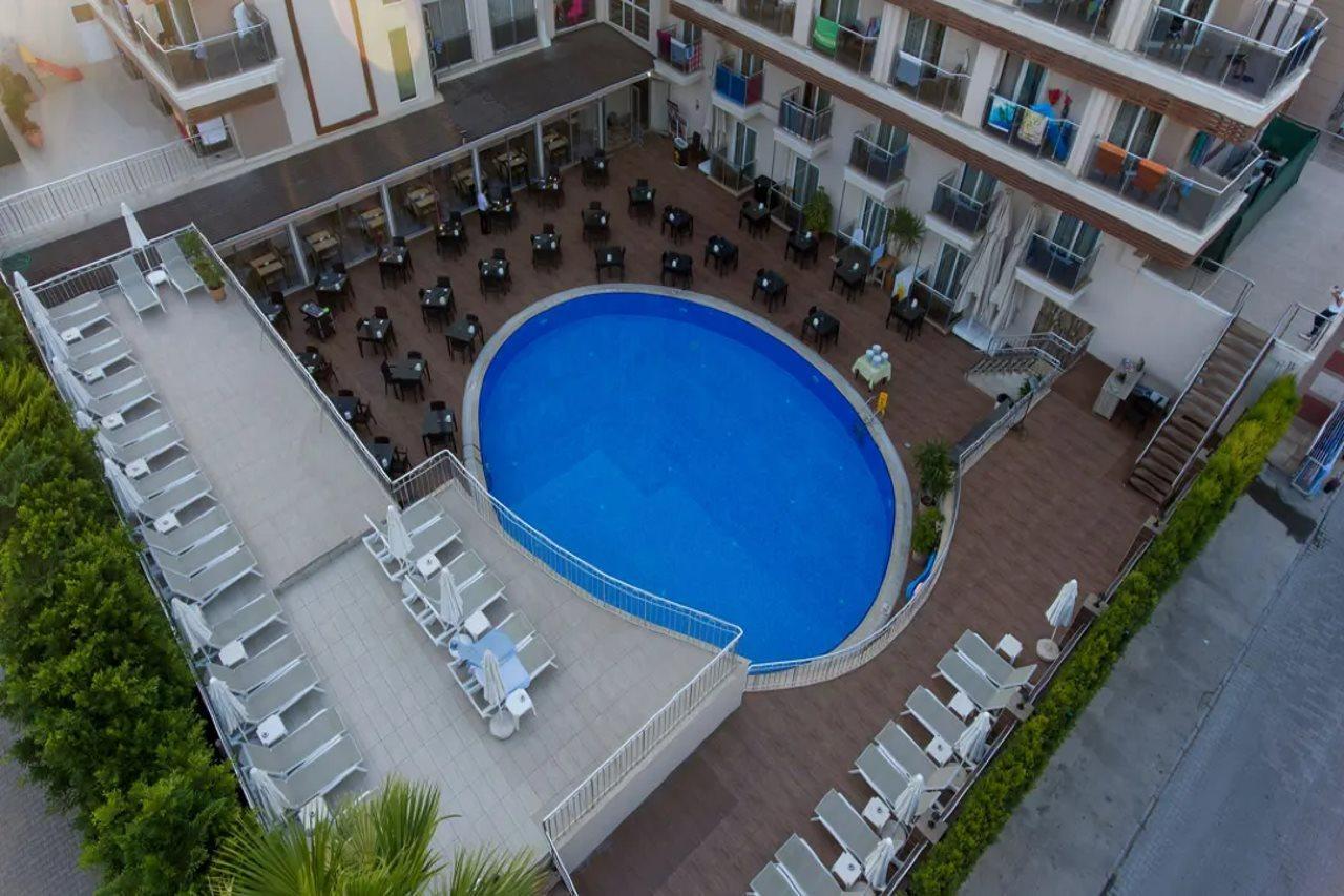 Sun Beach Hotel Side Exterior foto