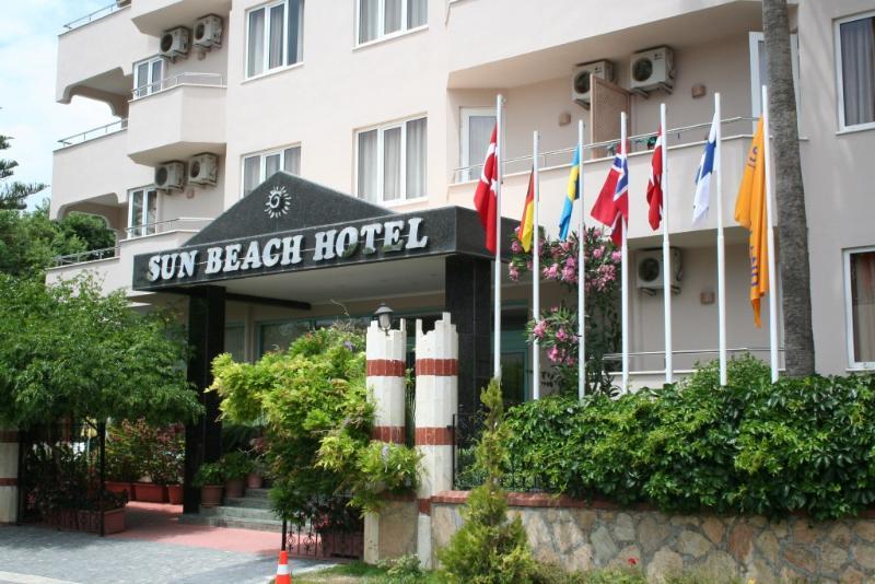 Sun Beach Hotel Side Exterior foto
